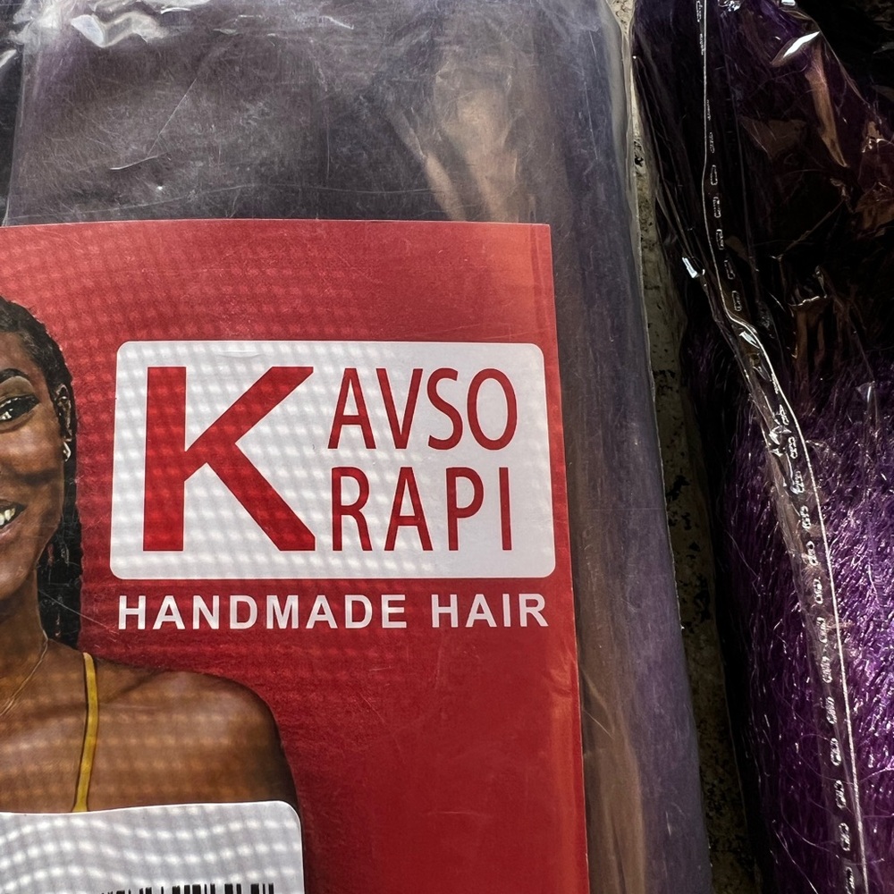 Kavso Rapi Purple Handmade Hair - Picture 2 of 2